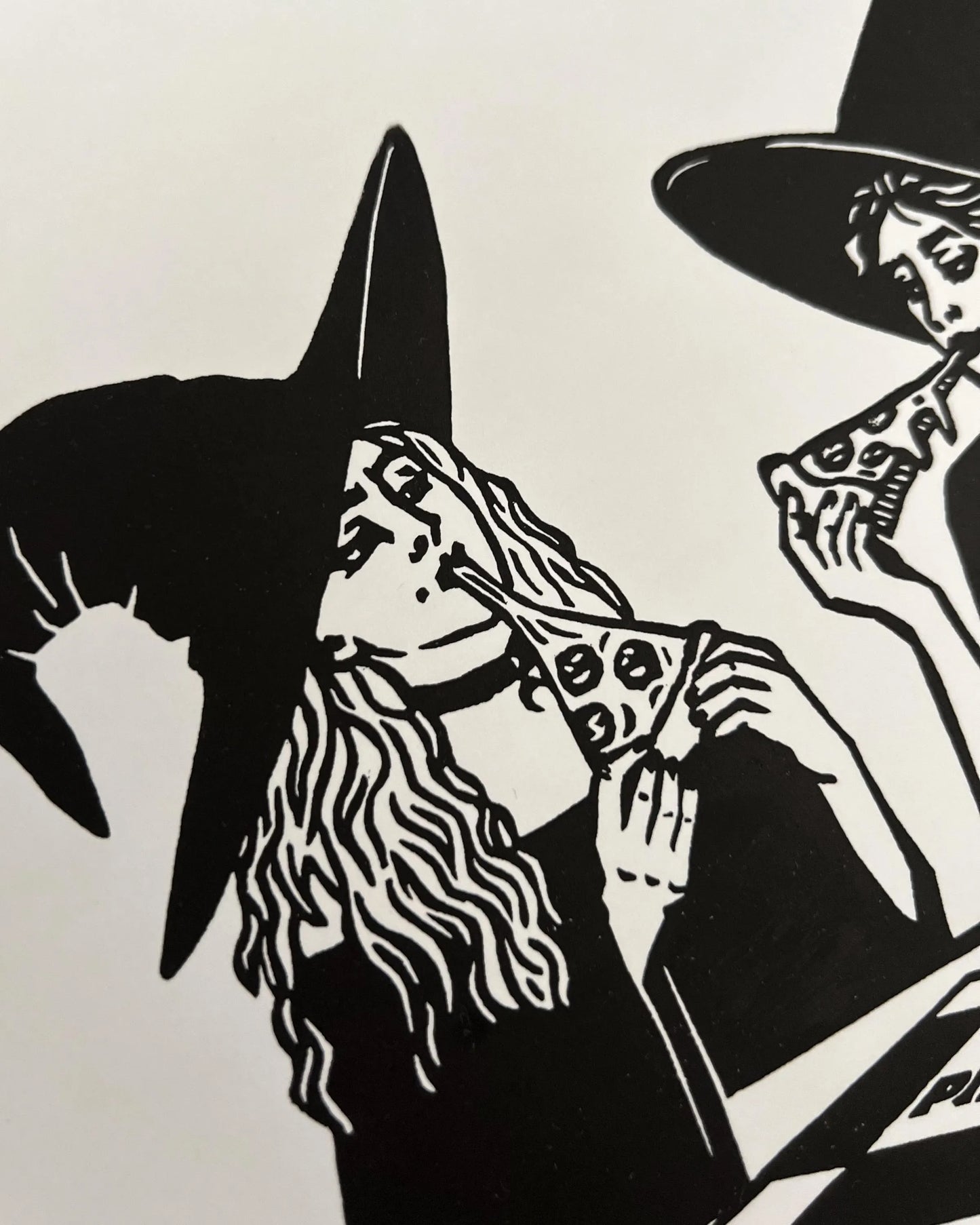 Witches and pizza