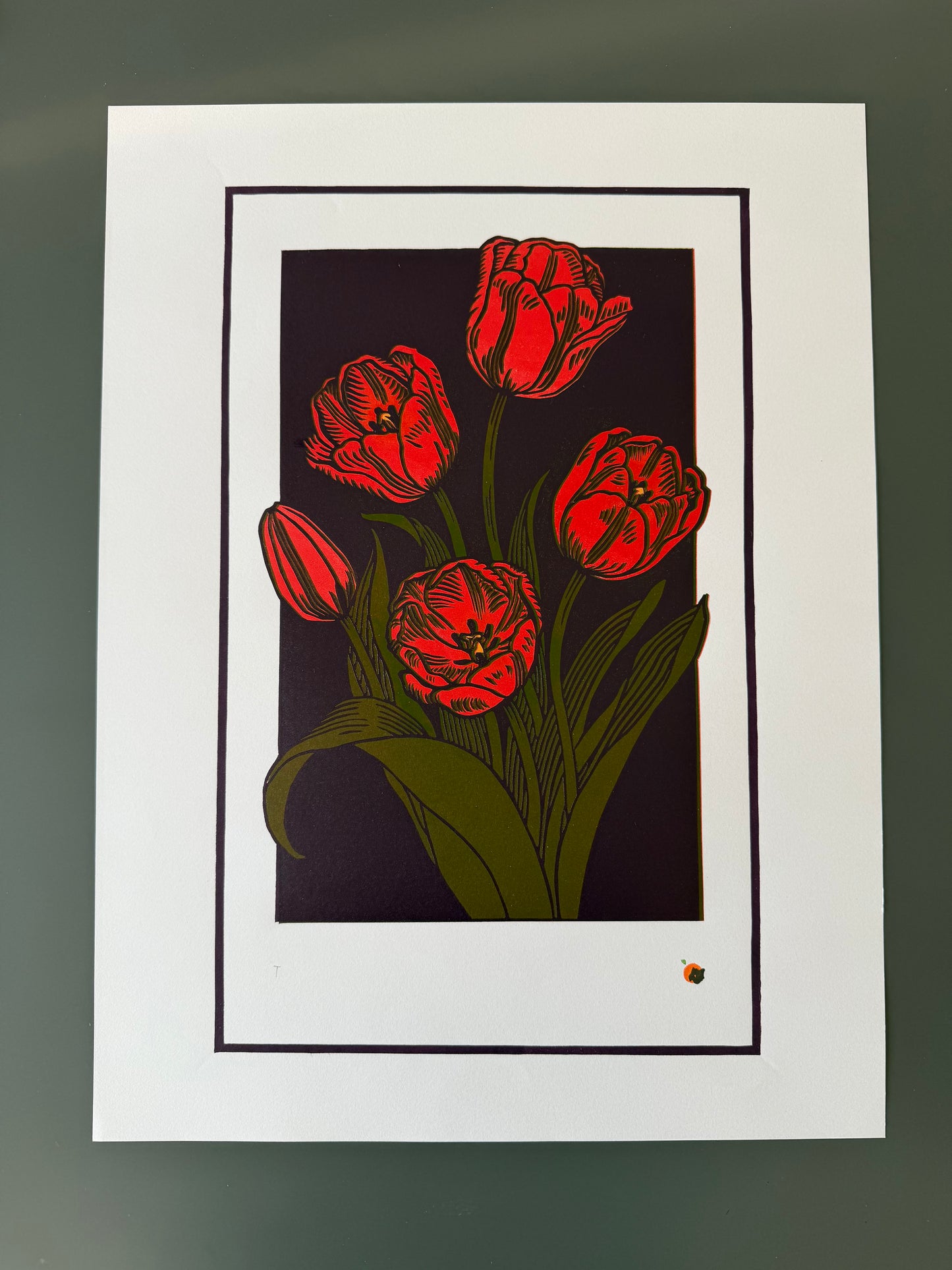 Red tulips