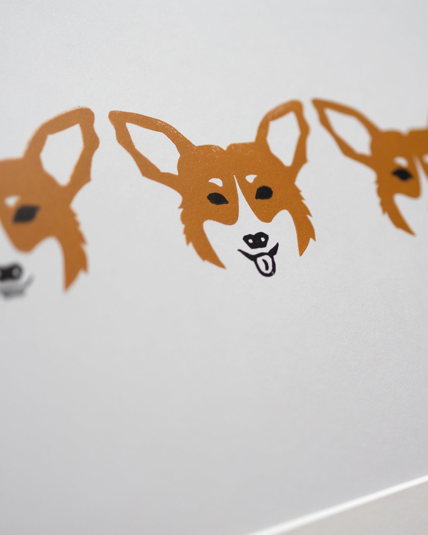 Corgi print